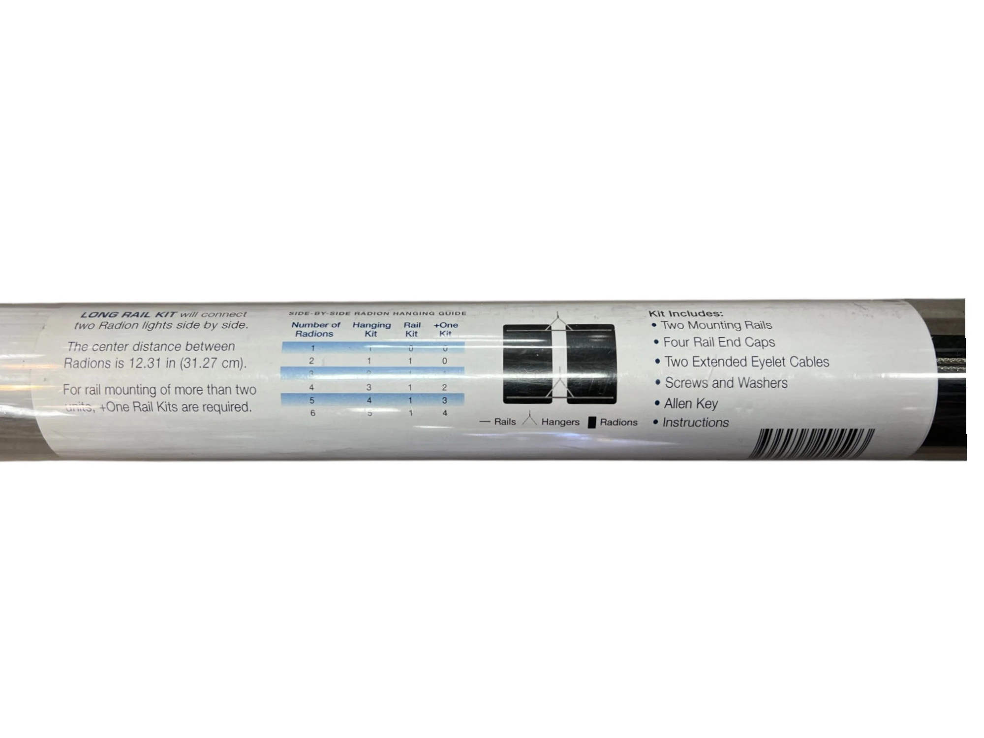 Ecotech Marine Long Rail Kit